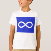 T-shirt Drapeau des Métis (Devant)