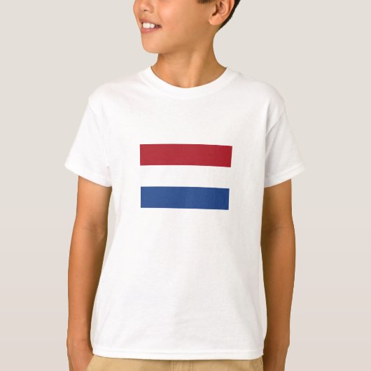 T-shirt Drapeau des Pays-Bas (Devant)