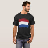 T-shirt Drapeau des Pays-Bas (Devant entier)