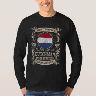 T-shirt Drapeau des Pays-Bas Fiers Hollandais Hommes & Fem