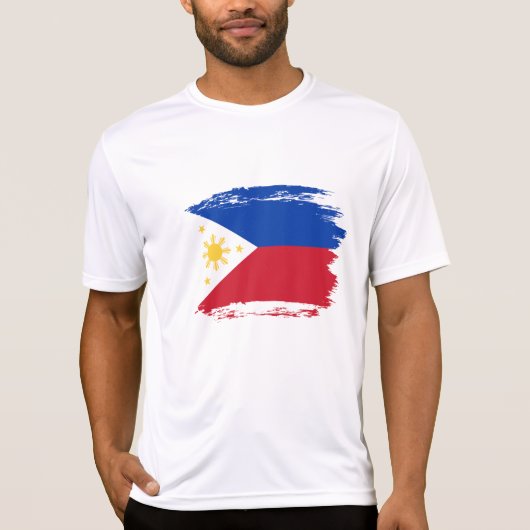 T-shirt drapeau des Philippines (Devant)