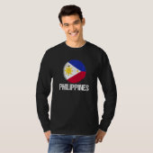 T-shirt Drapeau Des Philippines (Devant entier)