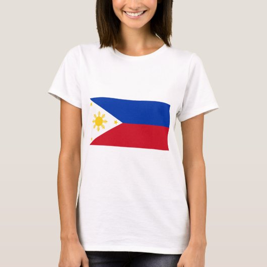 T-shirt Drapeau des Philippines (Devant)