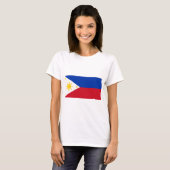T-shirt Drapeau des Philippines (Devant entier)