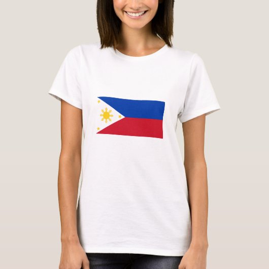 T-shirt Drapeau des Philippines (Devant)