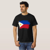 T-shirt drapeau des Philippines (Devant entier)
