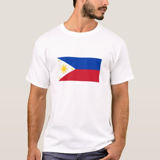 T-shirt Drapeau des Philippines (Devant)