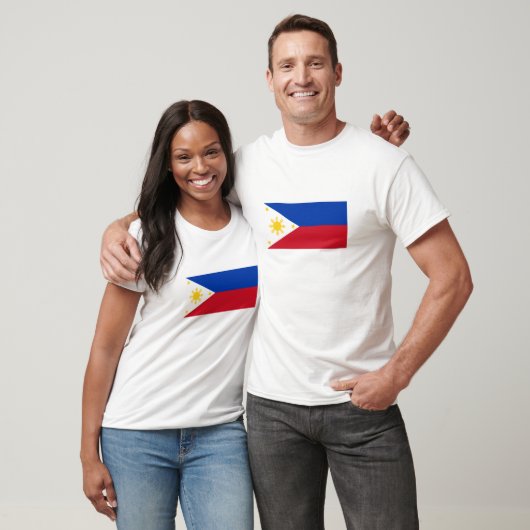 T-shirt Drapeau des Philippines (Unisexe)