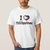 T-shirt Drapeau des Philippines (Devant)