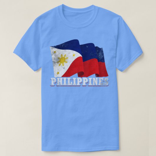 T-shirt Drapeau des Philippines (Design devant)