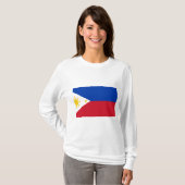 T-shirt Drapeau des Philippines (Devant entier)