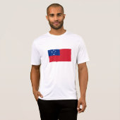 T-shirt Drapeau des Samoa (Devant entier)