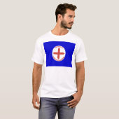 T-shirt Drapeau des Texas Rangers de Terry (Devant entier)