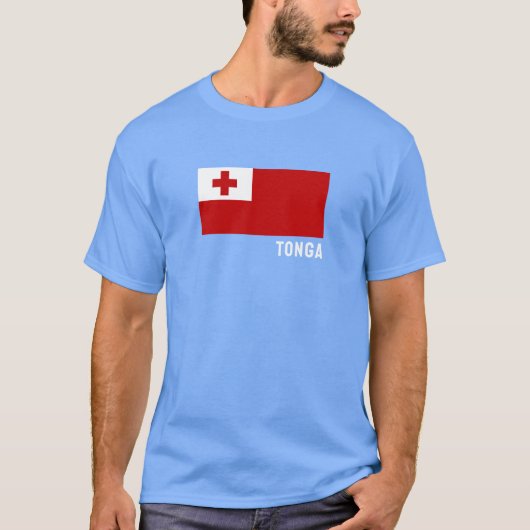 T-shirt Drapeau des Tonga (Devant)