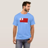 T-shirt Drapeau des Tonga (Devant entier)