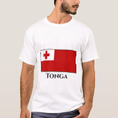 T-shirt Drapeau des Tonga (Devant)