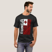 T-shirt Drapeau des Tonga (Devant entier)