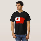 T-shirt Drapeau des Tonga (Devant entier)