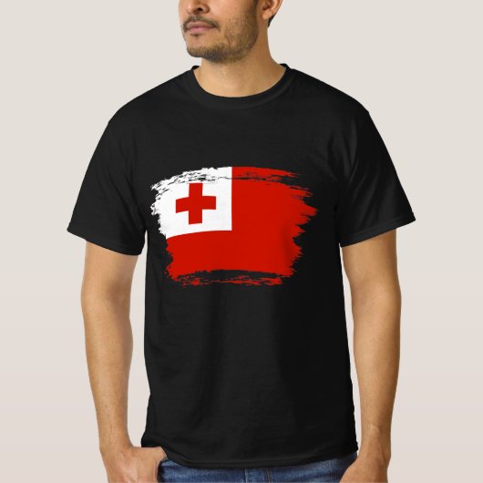 T-shirt Drapeau des Tonga (Devant)