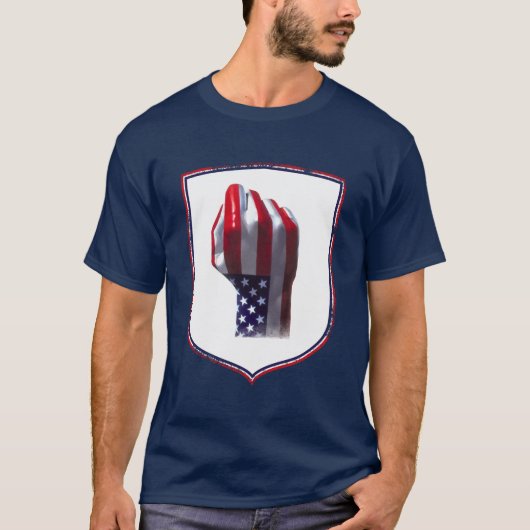 T-shirt Drapeau des USA (Devant)