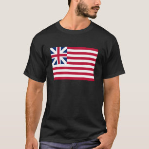 T-shirt Drapeau des USA et grand joint de la chemise des