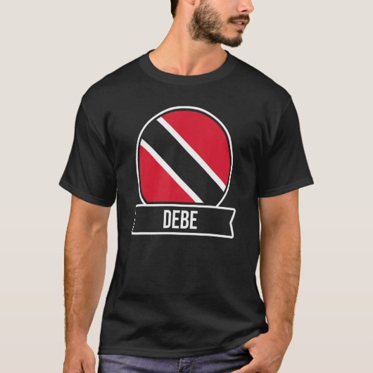 T-shirt Drapeau des villes et îles de Trinité-et-Tobago (Devant)