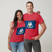 T-shirt Drapeau d'État (Unisexe)
