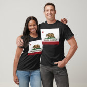 T-shirt drapeau d'état de la Californie de solvang (Unisexe)