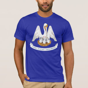 T-shirt Drapeau d'état de la Louisiane