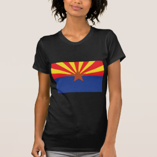 T-shirt Drapeau d'état de l'Arizona