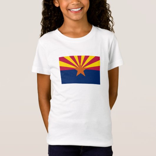 T-Shirt Drapeau d'État de l'Arizona (Devant)