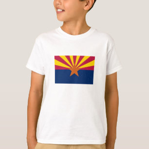 T-shirt Drapeau d'État de l'Arizona