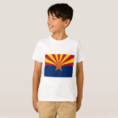 T-shirt Drapeau d'État de l'Arizona (Devant entier)