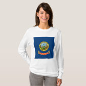 T-shirt Drapeau d'État de l'Idaho (Devant entier)