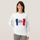 T-shirt Drapeau d'État de l'Iowa (Devant entier)