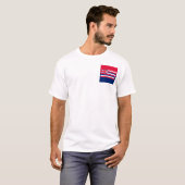T-shirt Drapeau d'État d'Hawaii (Devant entier)