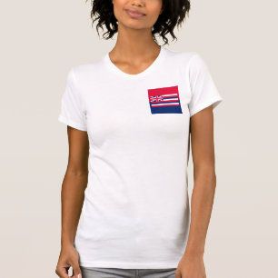T-shirt Drapeau d'État d'Hawaii