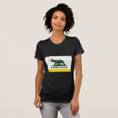 T-shirt Drapeau d'état d'Oakland (Devant entier)