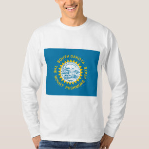 T-shirt Drapeau d'État du Dakota du Sud
