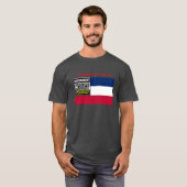 T-SHIRT DRAPEAU D'ÉTAT DU MISSISSIPPI (Devant entier)
