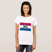 T-shirt Drapeau d'État du Missouri (Devant entier)