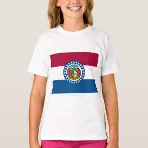 T-shirt Drapeau d'État du Missouri