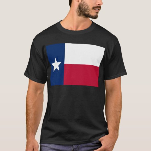 T-shirt Drapeau d'État du Texas (Devant)