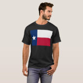T-shirt Drapeau d'État du Texas (Devant entier)