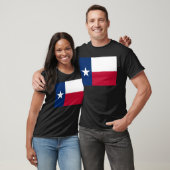T-shirt Drapeau d'État du Texas (Unisexe)