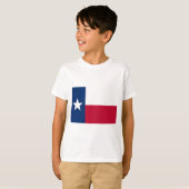 T-shirt Drapeau d'état du Texas (Devant entier)