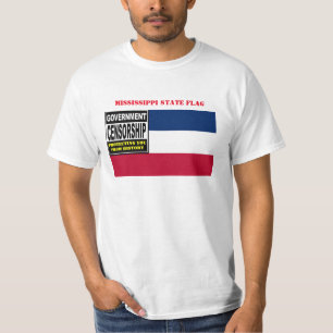T-SHIRT DRAPEAU D'ÉTAT MISSISSIPPI