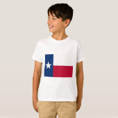 T-shirt Drapeau d'État texan (Texas) (Devant entier)