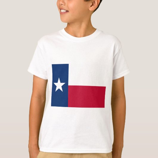 T-shirt Drapeau d'État texan (Texas) (Devant)