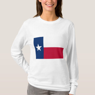 T-shirt Drapeau d'État texan (Texas)